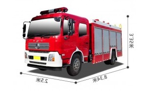 東風天錦水罐消防車（6噸）